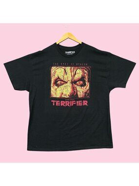 Damien Leone's Terrifier The Eyes Of Horror Art the Clown Tee XXL
